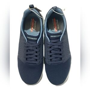 Skechers Glide-Lite Men's Classic Shoes Fit With Memory Foam (Navy, Medium 9)